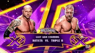 Batista vs Triple H - WWE 2K15 - PS5 Full Match gameplay