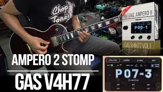 Diezel VH4 KT77 Amp Pack for Hotone Ampero II Stomp | Playthrough Demo (Gas V4H77 vol1)