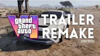 GTA 6 Trailer Remake | Some Exciting New Scenes (INTRO)