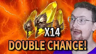 My BIGGEST Sacred Shard Opening In RAID! (2x Chance!)