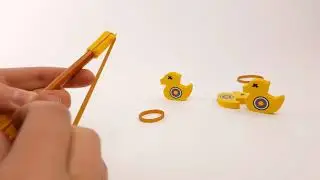 Desktop Duck Shoot Rubber Band Shooting Game