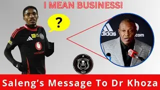Monnapule Saleng''s Message To Dr Khoza