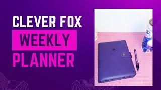 Clever Fox weekly binder planner