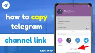 how to copy telegram channel link 2023