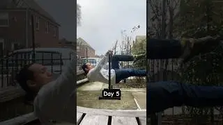 Doing the front lever everyday for 30days
