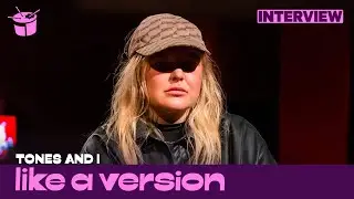 Behind Tones And I's cover of Gang of Youths for Like A Version (Interview)