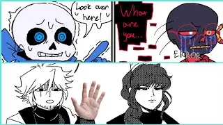 Undertale AUs Funny Comic Dubs! Part 23