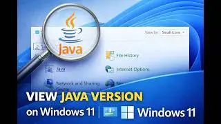 How to View Java Version on Windows 11 using Control Panel | GearUpWindows Tutorial