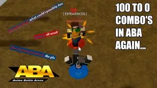 Casually Landing 100-0 Combo's In ABA Again