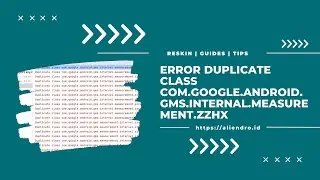 Error Duplicate class com.google.android.gms.internal.measurement.zzhx