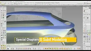 Autodesk Alias Subdivision Modeling Course | MS3D Academy