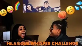 COUPLES WHISPER CHALLENGE!!!🌈🔥 #WhisperChallenge #Funny #Challenges