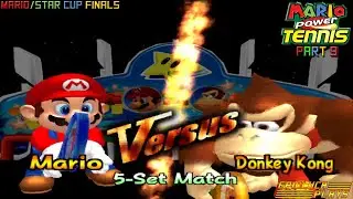 Mario Power Tennis Part 09 - Mario/Star Cup Finals (Gamecube) | EpicLuca Plays S06E612