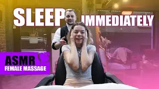 Sleep ASMR  | Sleep Immediately With Female Massage