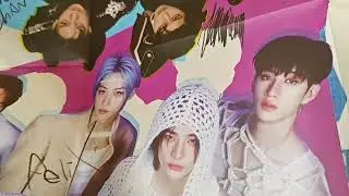 АСМР/ASMR распаковка альбома Stray Kids "Rock Star"