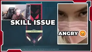 TenZ CAUGHT KYEDAE RAGE on STREAM SKILL ISSUE #valorant #valorantclips