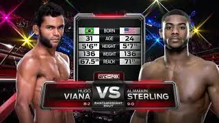 Aljamain Sterling vs Hugo Viana UFC FULL FIGHT NIGHT CHAMPIONSHIP