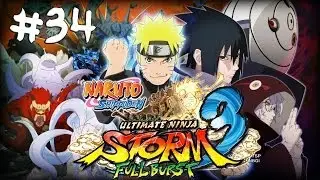 [HD]Naruto SUN Storm 3 Full Burst - Part 34 - Boss Battle Choji vs Edo Asuma(Japanese/No commentary)