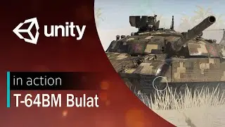 T-64BM Bulat Tank in Unity | 