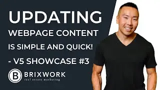 Manage Your Webpage Content (Photos, Titles and Copy) With Ease on Brixwork V5