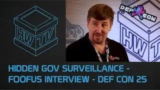 Hidden Government Surveillance - Peyton 'Foofus' Engle - DEF CON 25 Interview