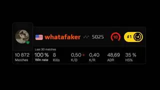 ПОДНЯТИЕ ELO В ОДИНОЧКУ - НЕЗАСЛУЖЕННЫЙ РЕКОРД (CS2 FACEIT)
