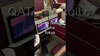 ✈️ QATAR Qsuite｜Doha｜Tokyo