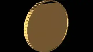 Coin Rotation in after effects using element 3d