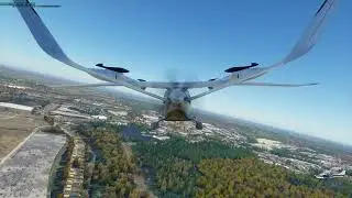 X-Plane BETA Technologies Alia - Honeycomb Config Tips and Practice Hovering w/ AI