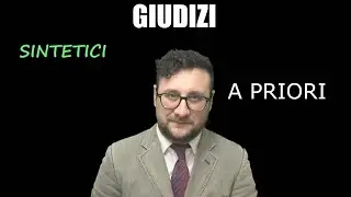 GIUDIZI SINTETICI a PRIORI, KANT || Domanda 57