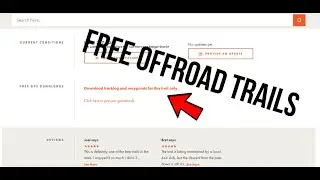 How to download a trail from FunTreks website