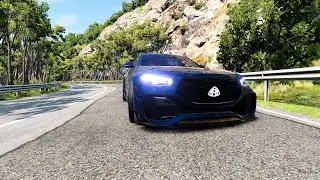 Mercedes Maybach on the beach