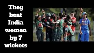Bangladesh 2018 Women's Asia Cup Campaign