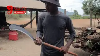 Blacksmithing | Forging a Strong Machete Blade and Super Sharp