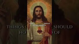 Things Christians should not be afraid of ✝️ #christ #jesuschrist #cristianity #bible #god