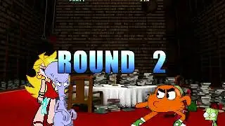 Roger Smith and Panty Anarchy vs Darwin Watterson and Invader Zim MUGEN BATTLE
