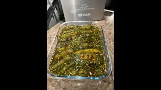 الطرشي المدبس 🥒🥕. بكل سهولة مع الحضروات والخيار المحشي على طريقة الشيف عامر المقادير 👇