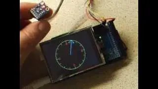 Arduino MEGA - HMC 5883L Compass Display (analogue)