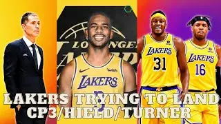 Lakers Trying To Land Chris Paul, Buddy Hield & Myles Turner