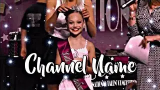 *CLOSED* “Another One Bites the Dust” Intro for Ziegler Rumfallo!! // Dance Moms