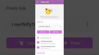 How To change telegram link and name profile photo etc...