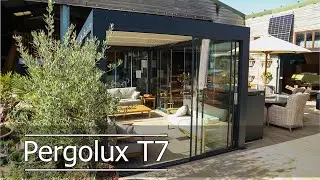 Pergolux T7 Doors | Bioclimatic Pergola