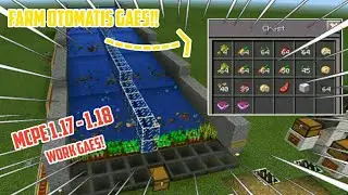 Farm Otomatis/Automatic Farm Mcpe!!! Work Mcpe 1.17 - 1.18.