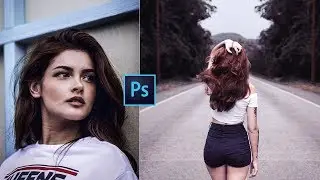 Get Cinematic Color Grading in just 2 Minutes - Photoshop CC Tutorial