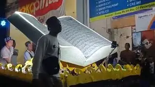 Alquran raksasa takbir keliling Idul adha 1445 H Desa Troso