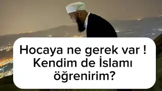 Hocaya ne gerek var ? Kendim İslamı öğrenemezmiyim ? #sorucevap #hocalar #live