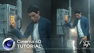 Cinema 4D & Octane Tutorial - Payphone Everyday Render