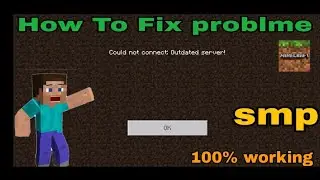 how to fix could not connect outdated to serveri minecraft pe | unable to connect world minecraft pe