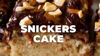 SNICKERS CAKE | VEGAN SNICKERS CAKE RECIPE - Vegan Richa Recipes