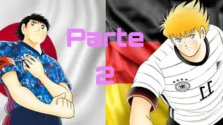 Japón vs Alemania Captain Tsubasa rising sun narración parte 2
